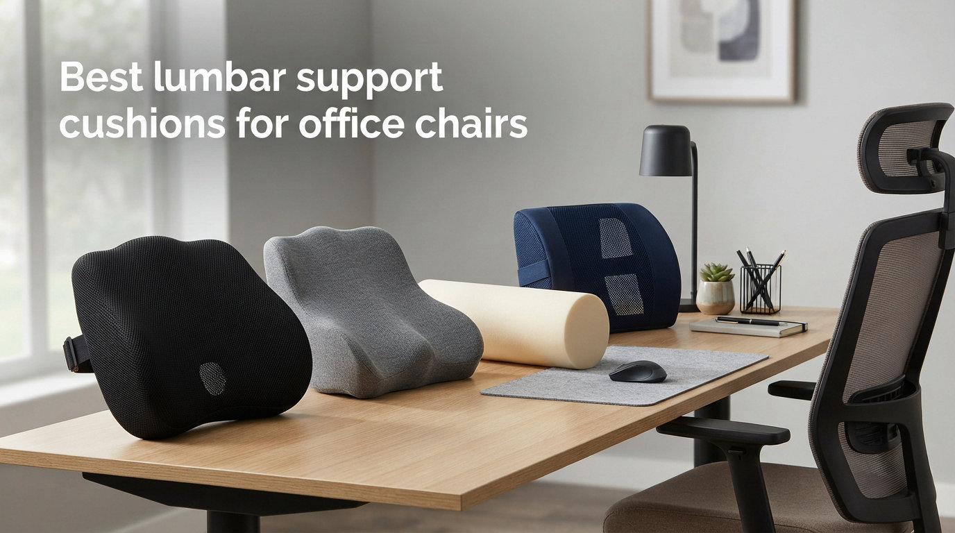 Best lumbar support cushions for office chairs