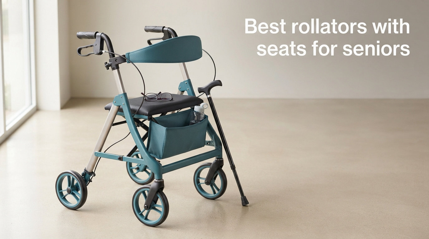 Best rollators with seats for seniors