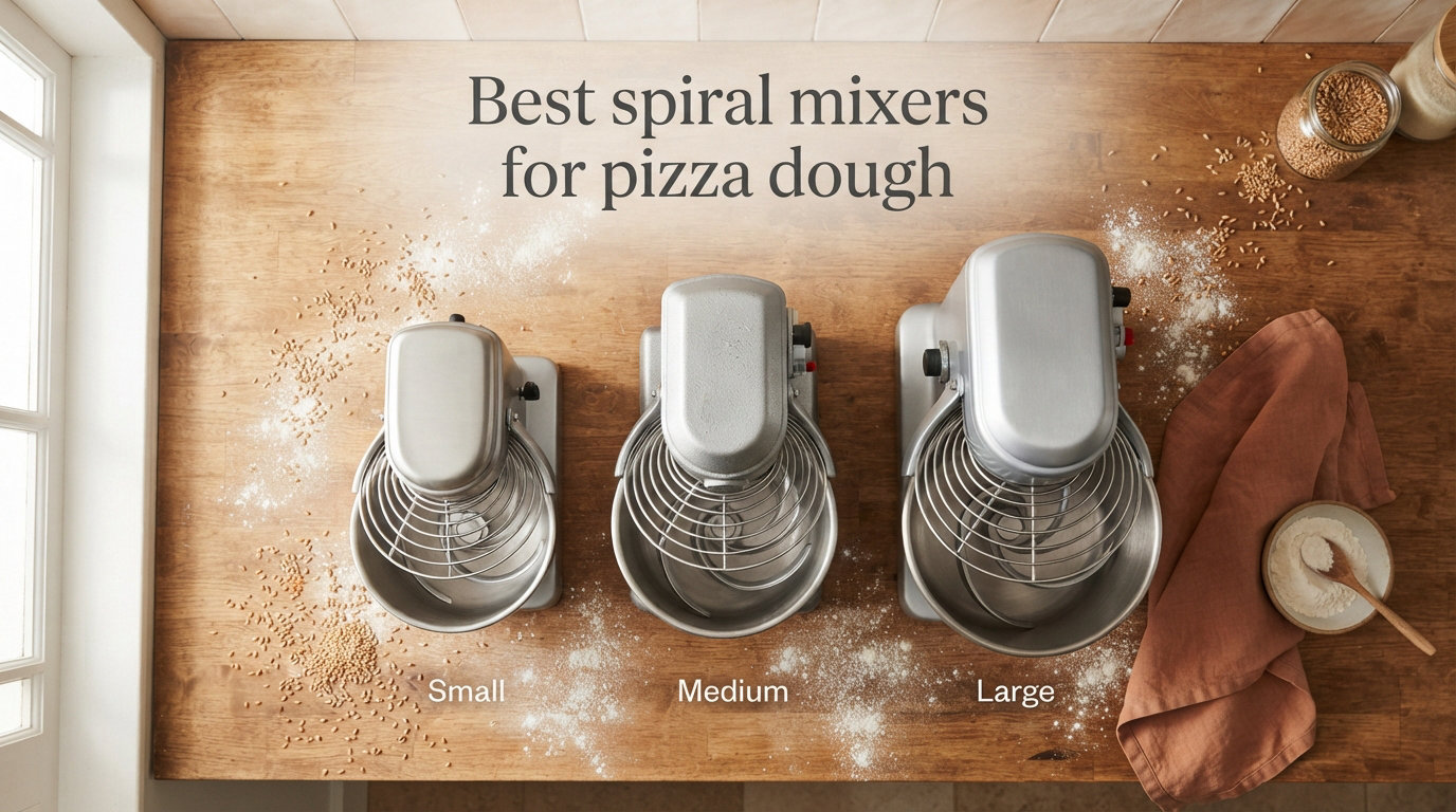 Best spiral mixers for pizza dough