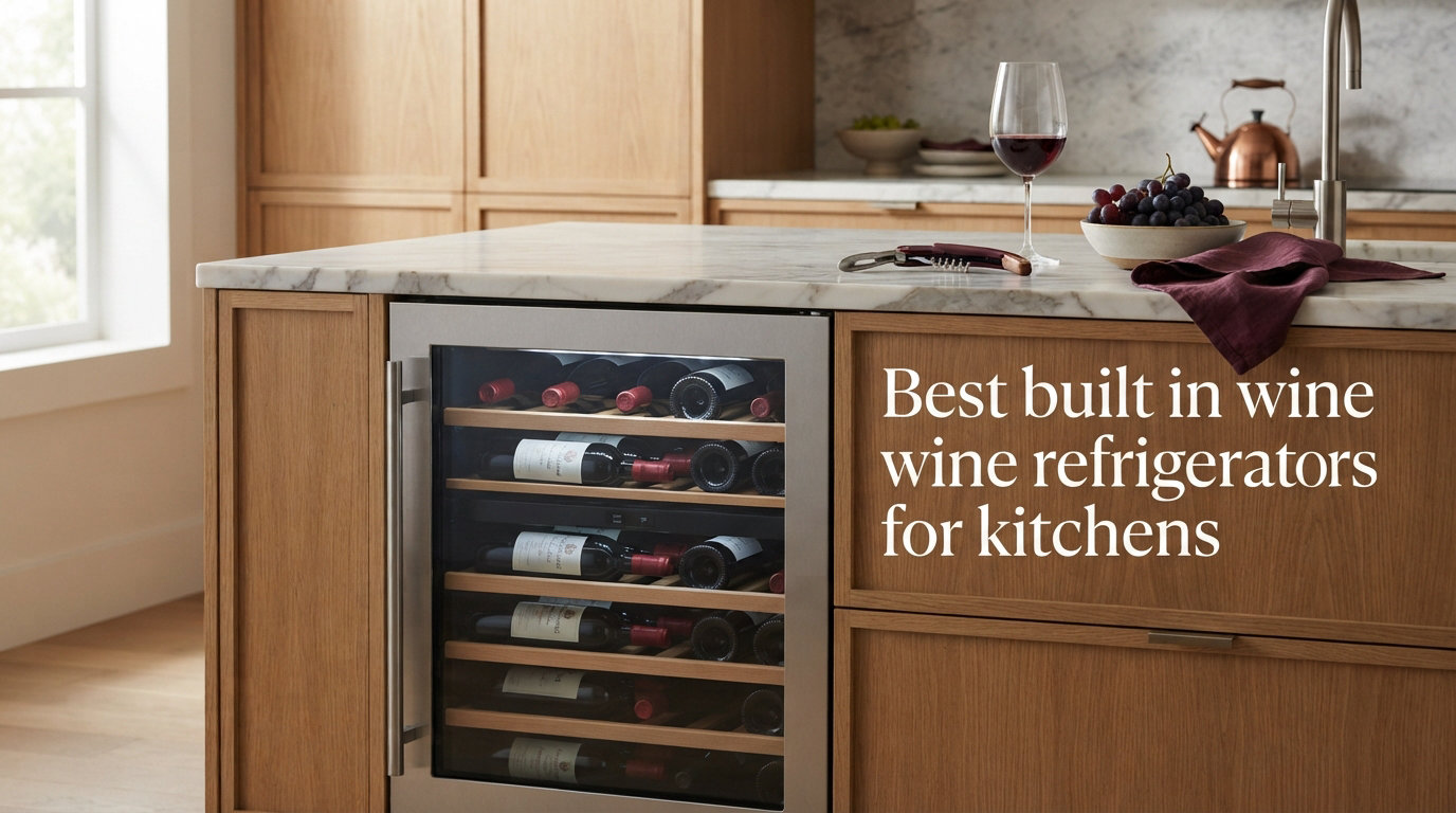 Best built in wine refrigerators for kitchens