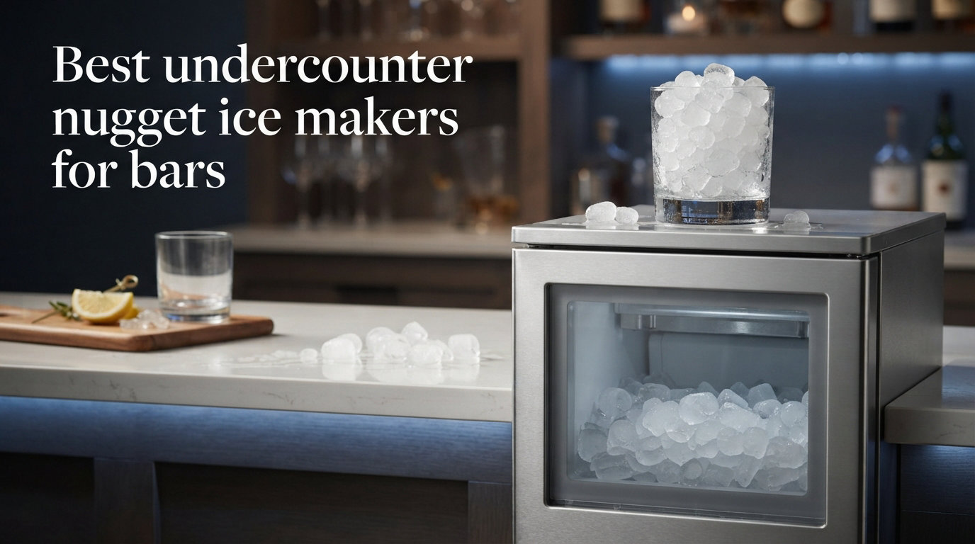 Best undercounter nugget ice makers for bars