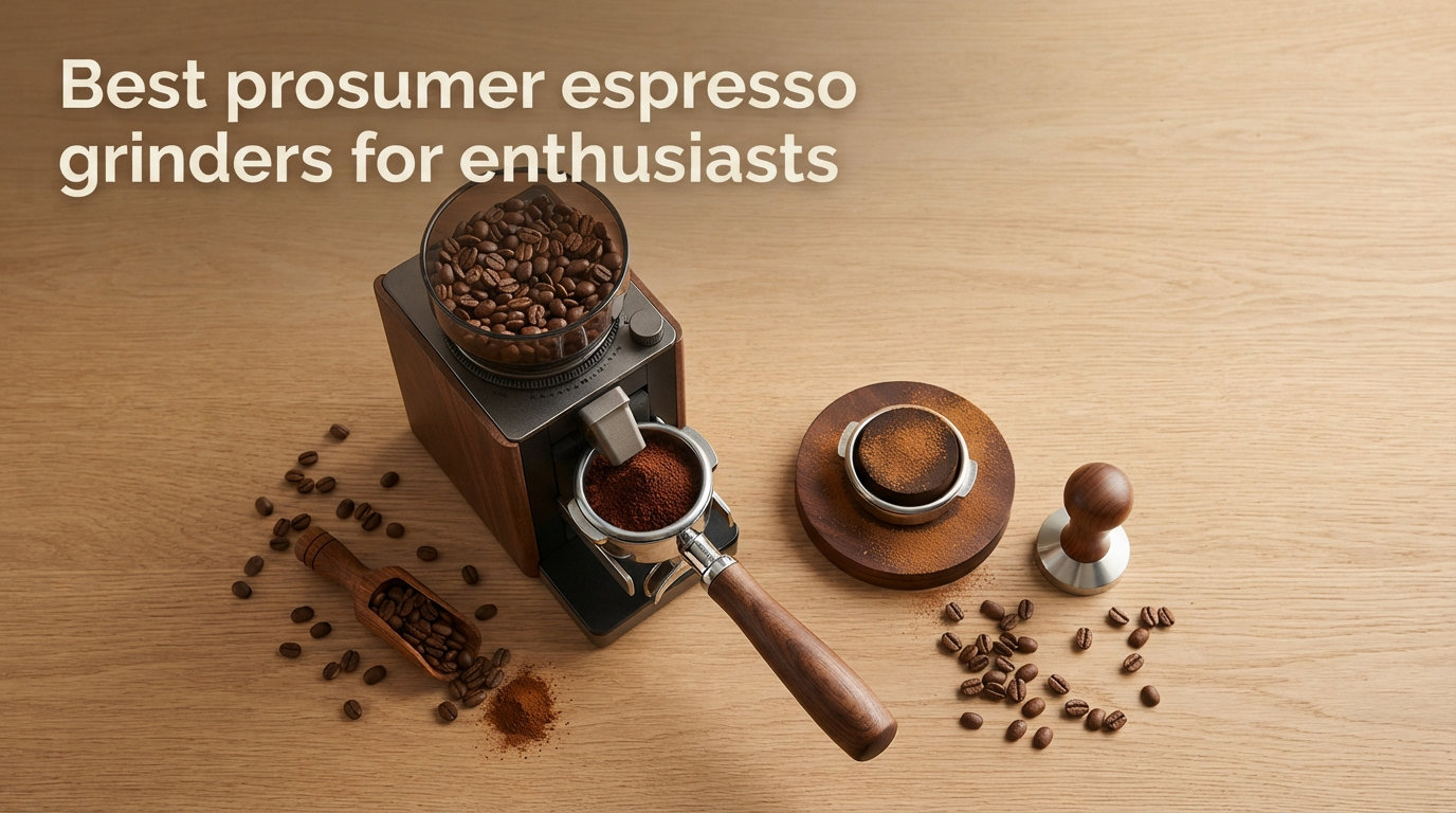 Best prosumer espresso grinders for enthusiasts