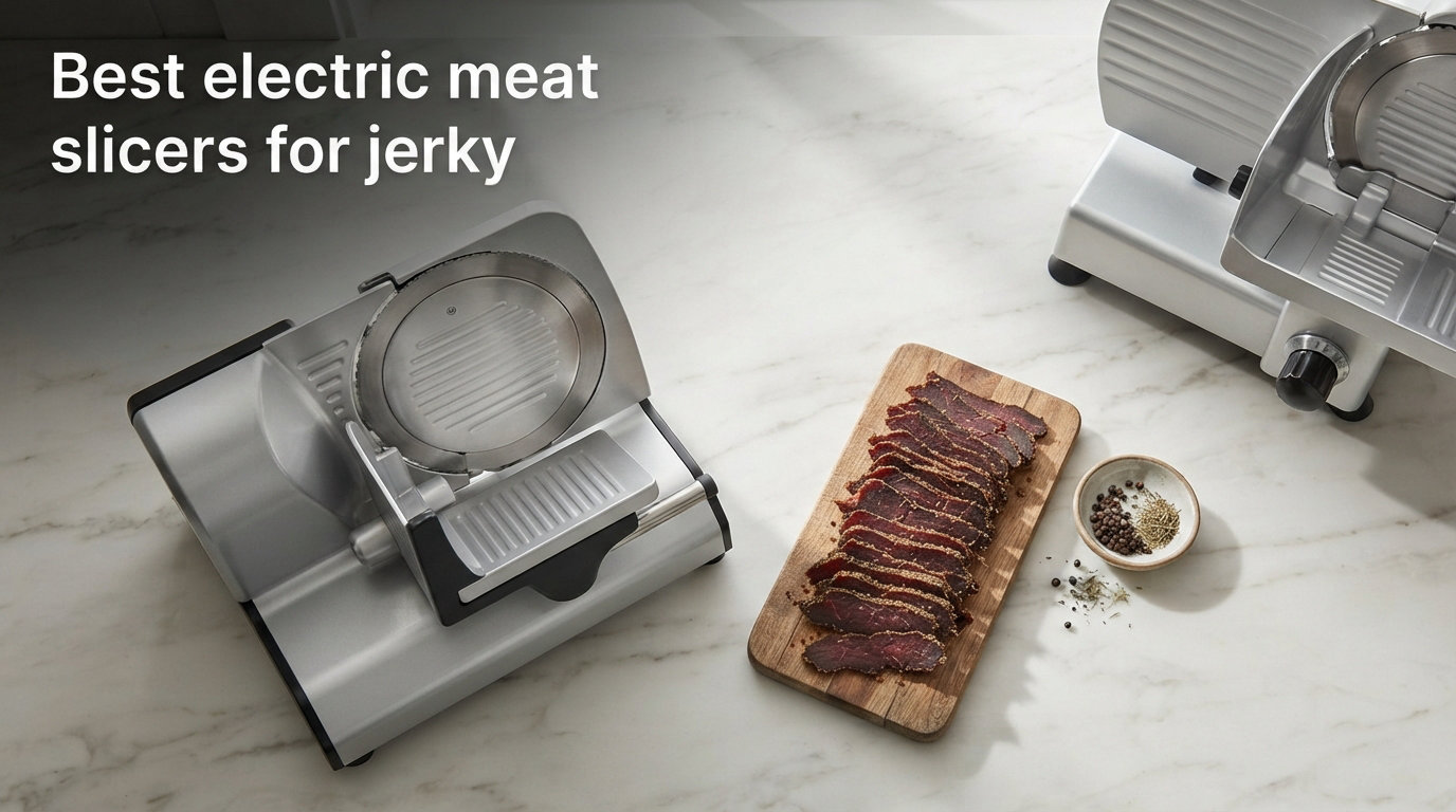 Best electric meat slicers for jerky
