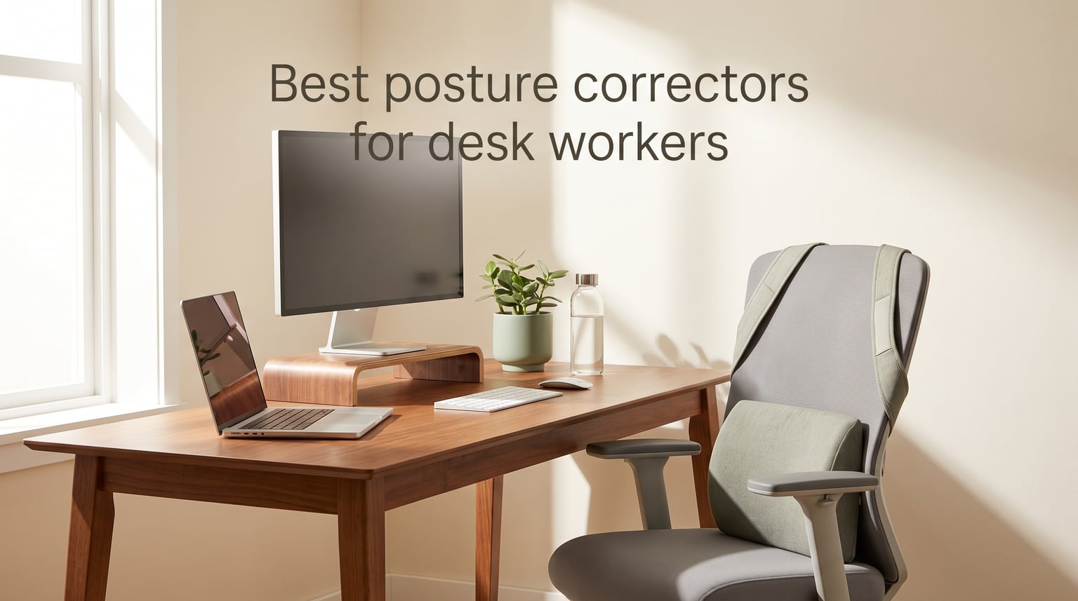 Best posture correctors for desk workers
