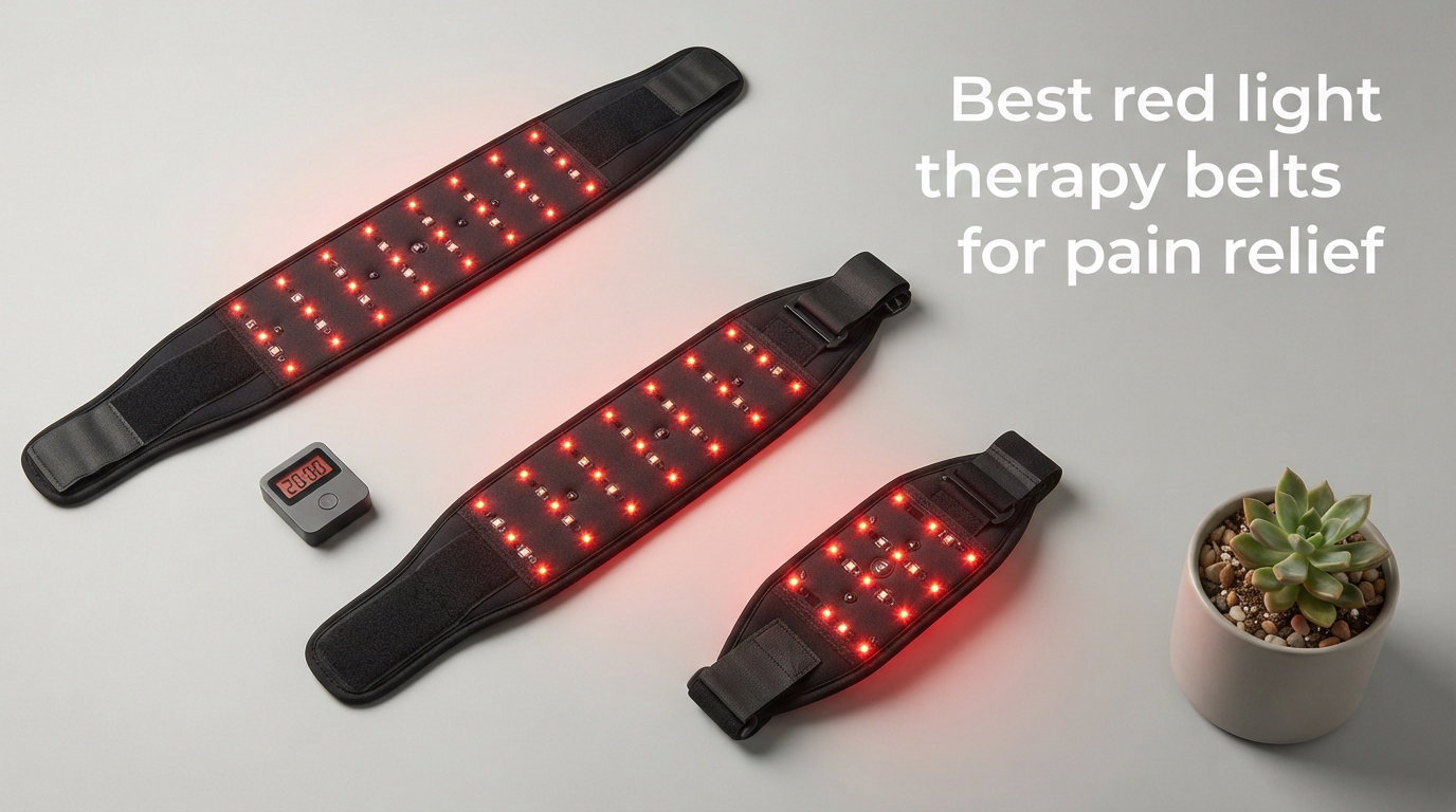Best red light therapy belts for pain relief