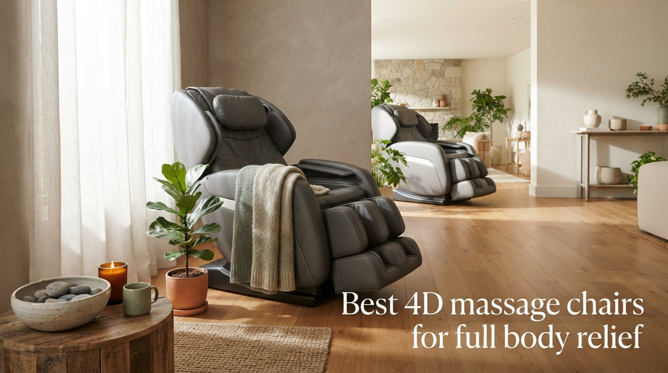 Best 4D massage chairs for full body relief