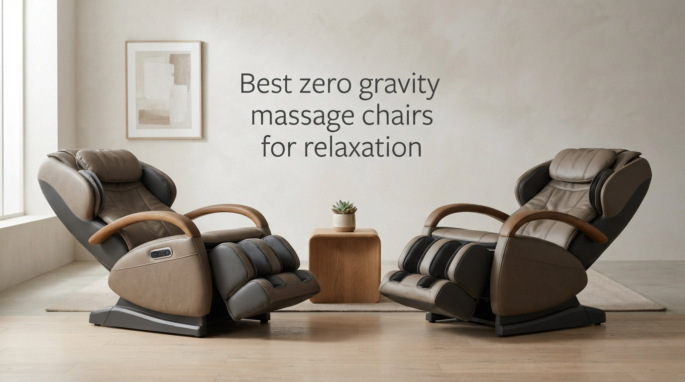 Best zero gravity massage chairs for relaxation