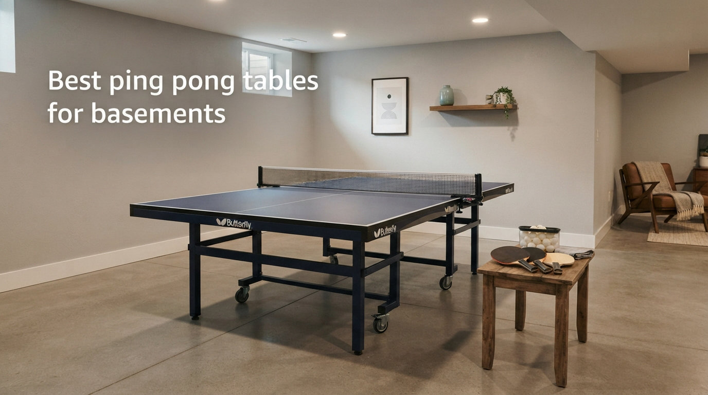 Best ping pong tables for basements