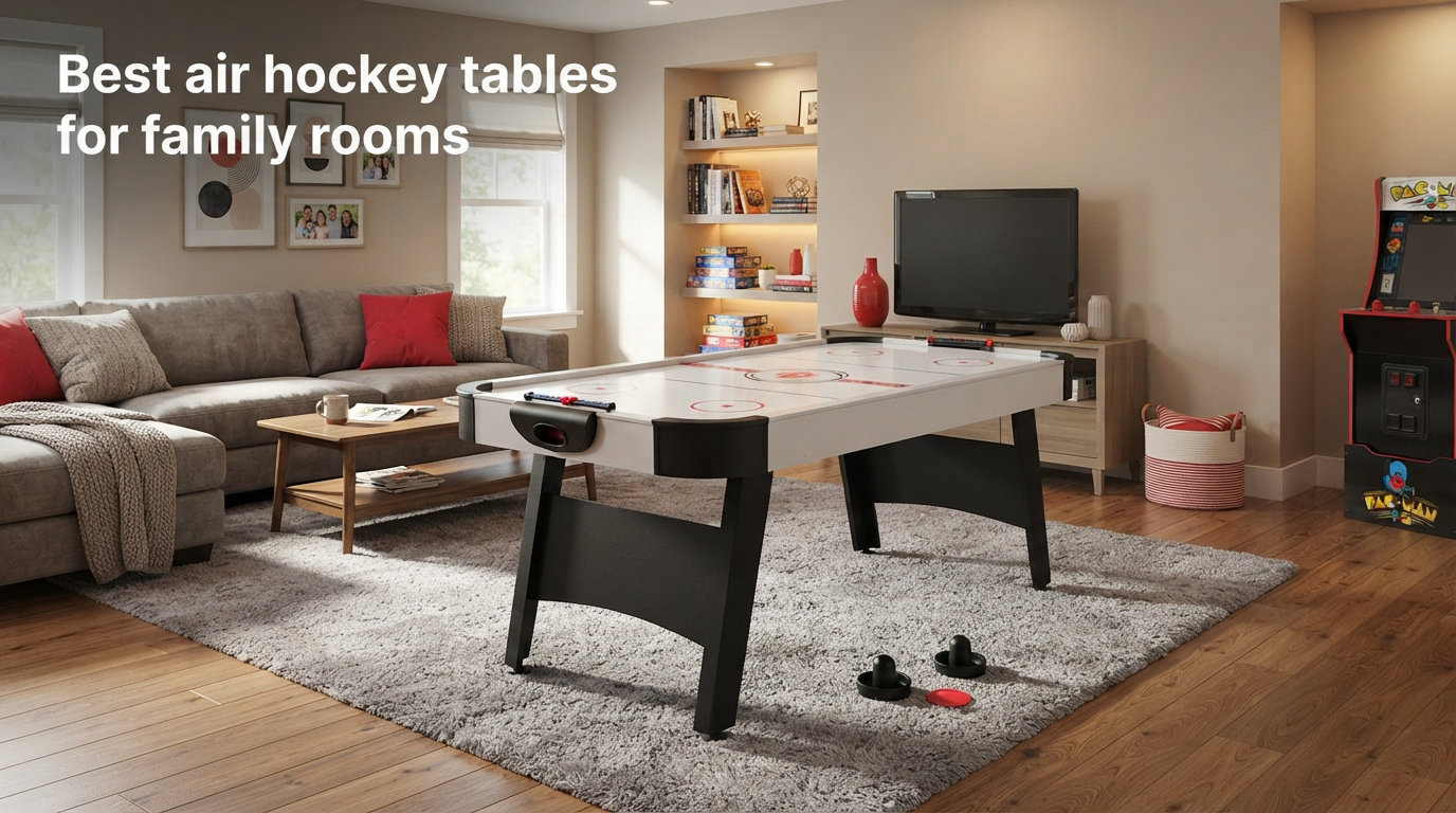 Best air hockey tables for family rooms