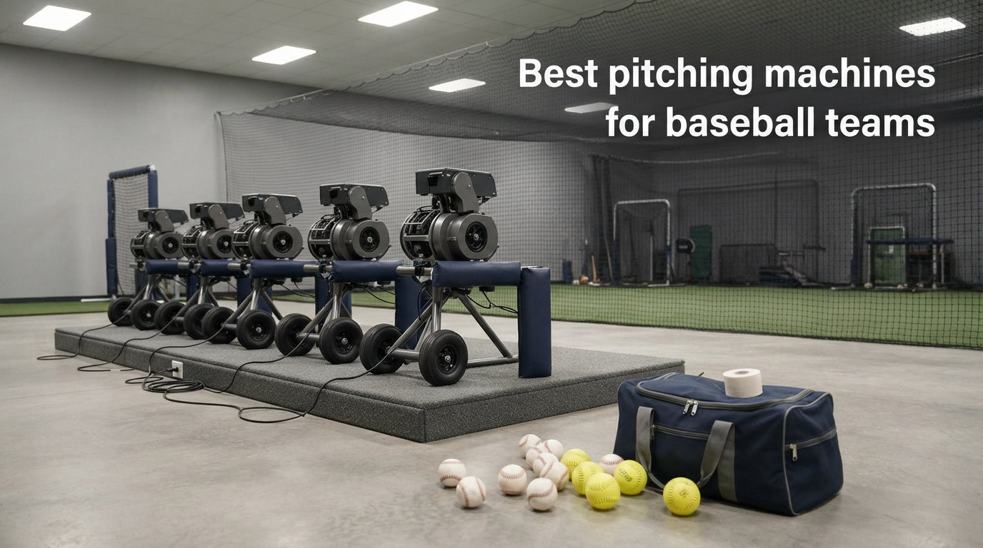 Best pitching machines for baseball teams