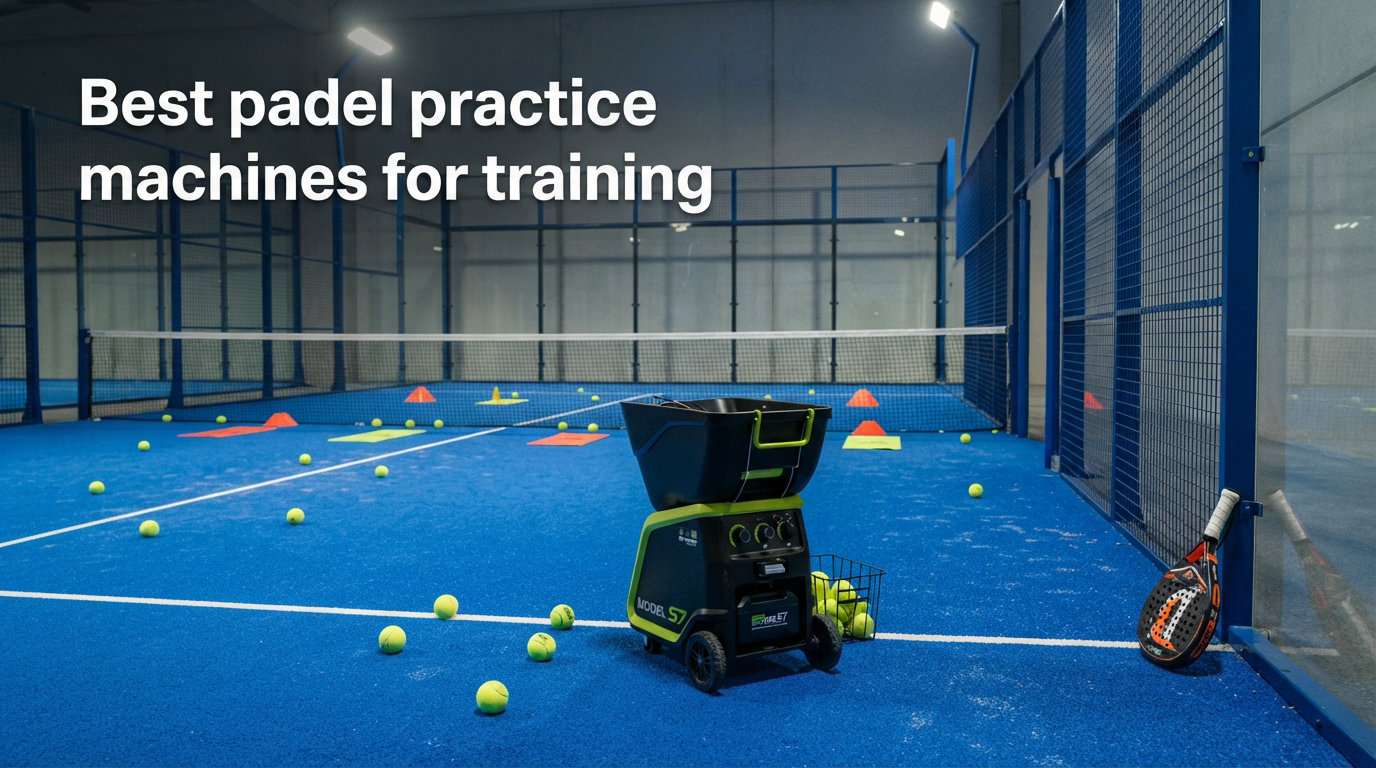 Best padel practice machines for training