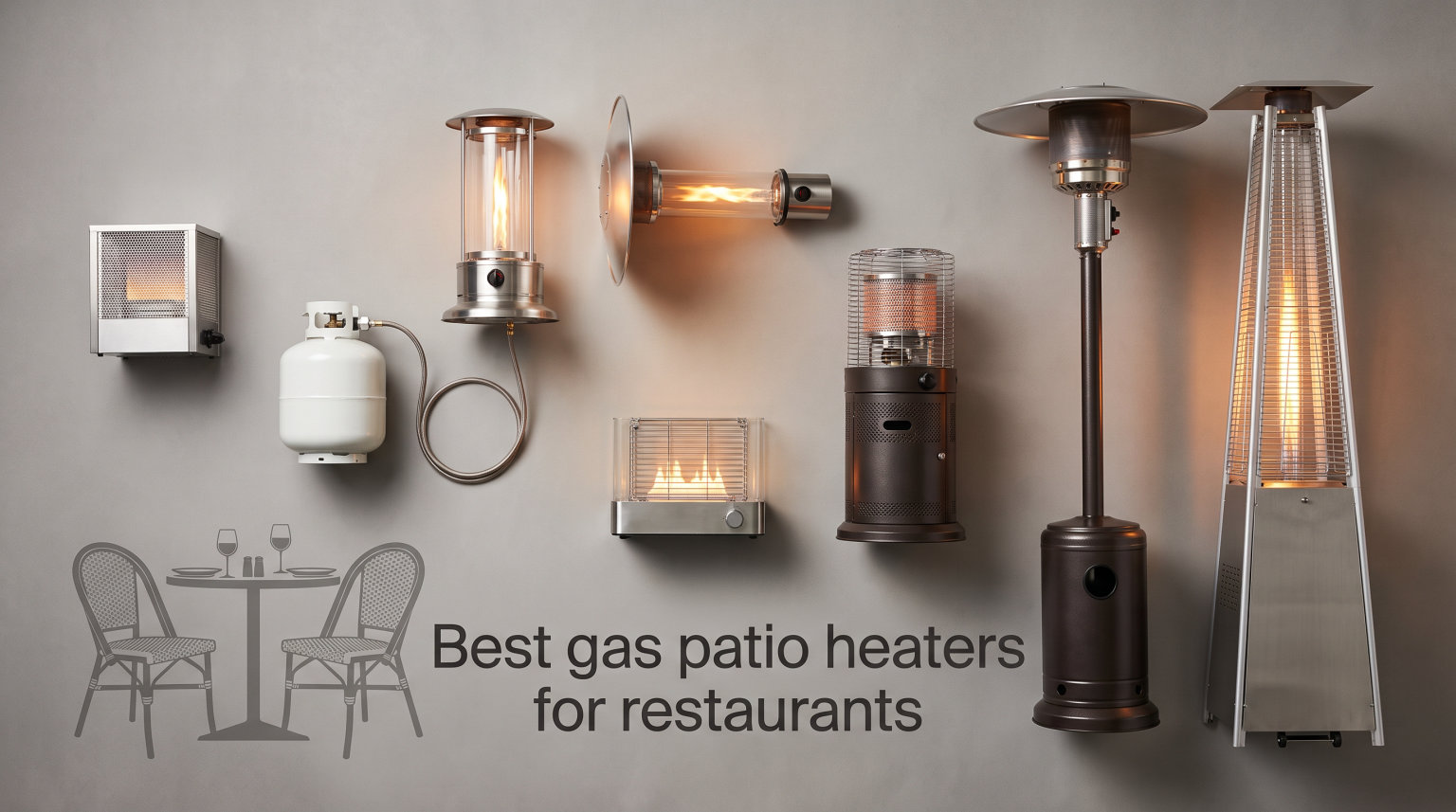 Best gas patio heaters for restaurants