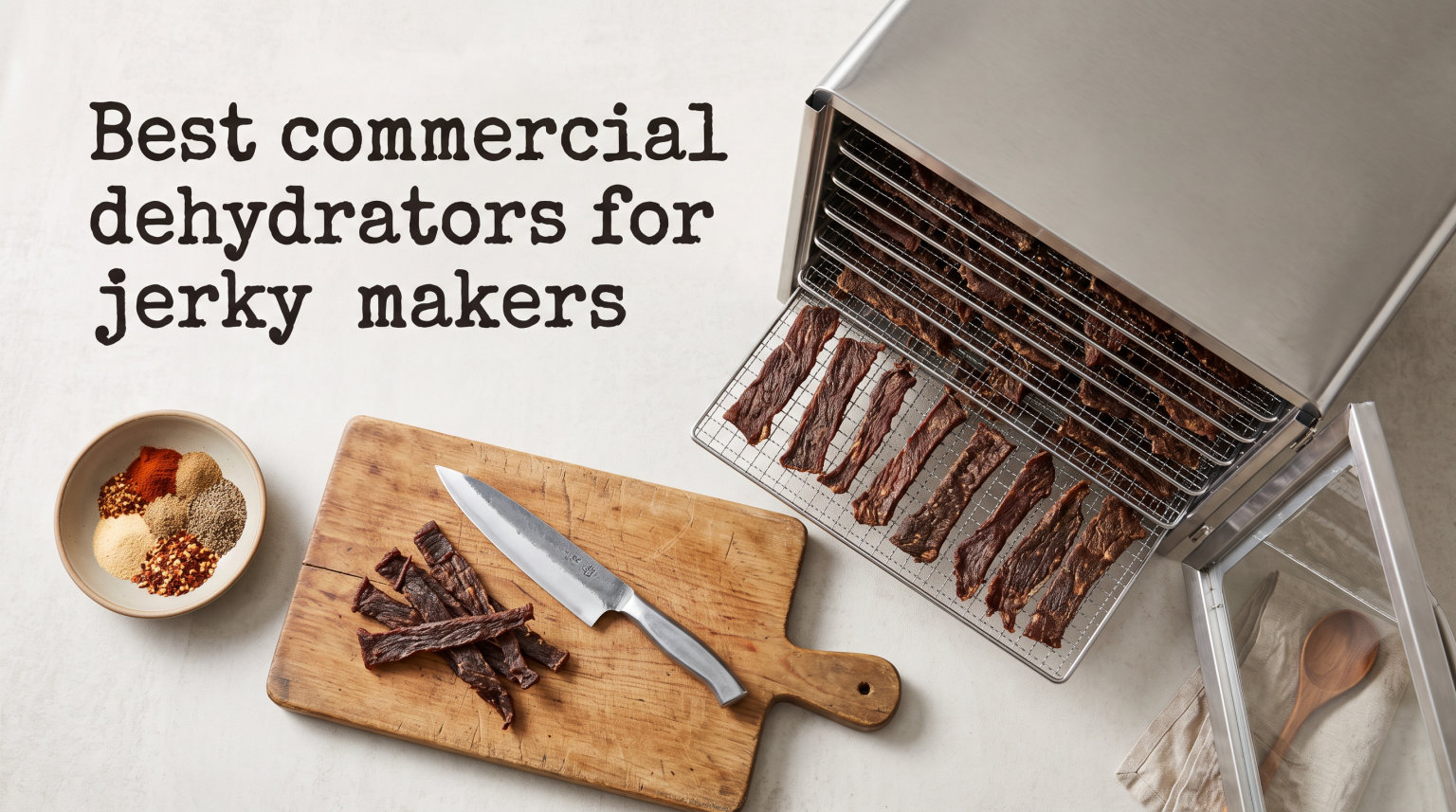 Best commercial dehydrators for jerky makers