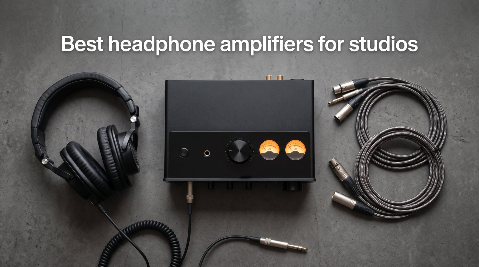 Best headphone amplifiers for studios