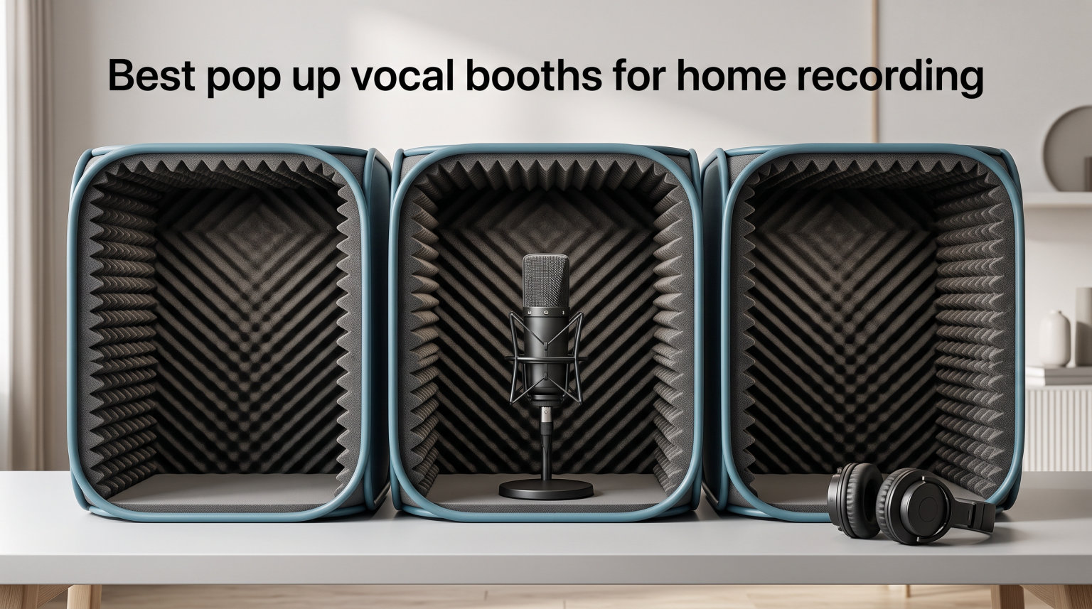 Best pop up vocal booths for home recording