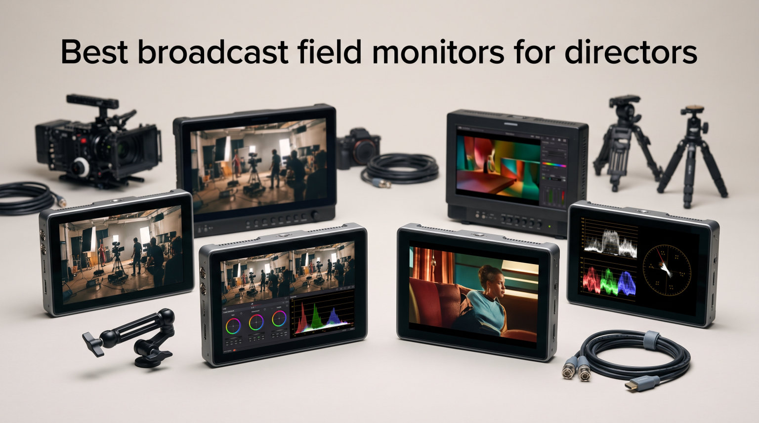 Best broadcast field monitors for directors