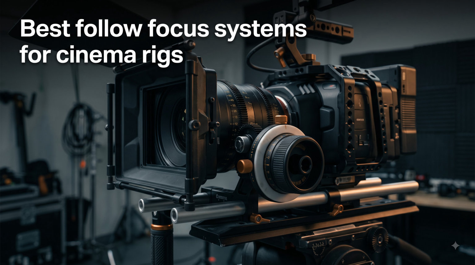 Best follow focus systems for cinema rigs