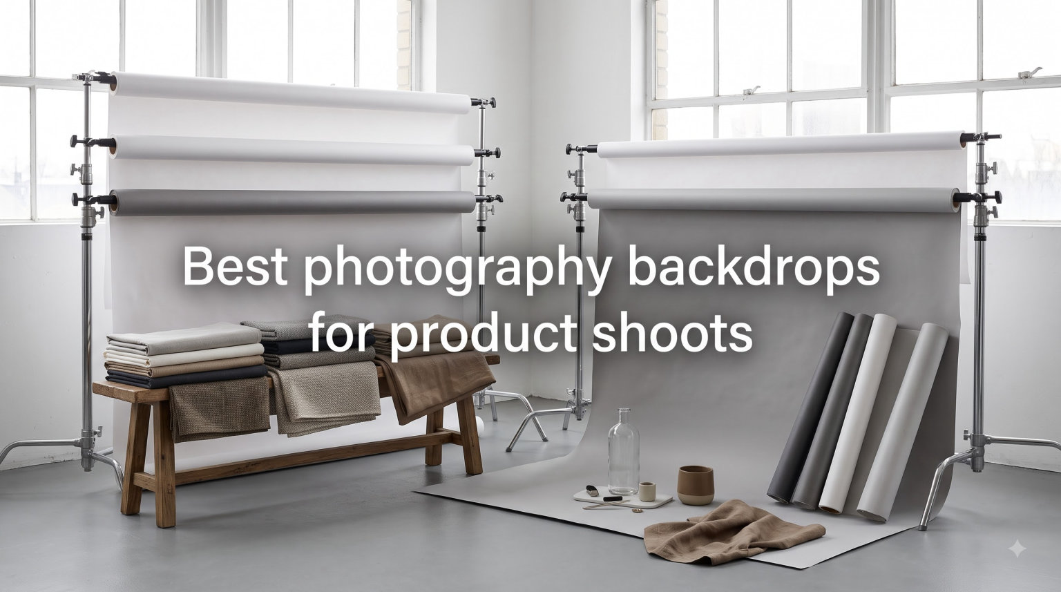 Best photography backdrops for product shoots