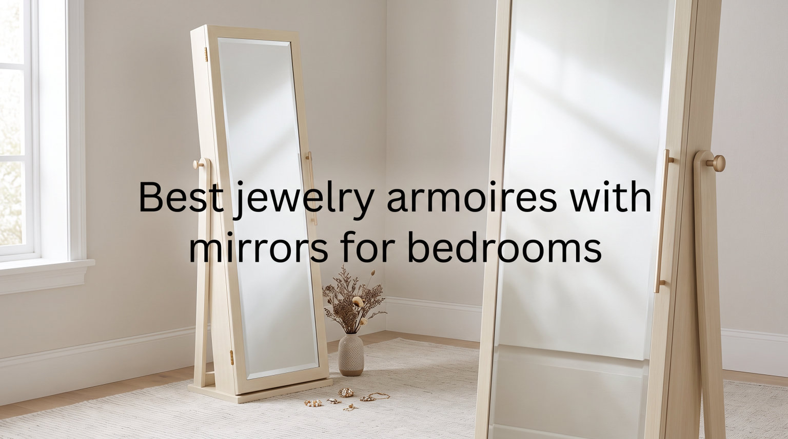 Best jewelry armoires with mirrors for bedrooms