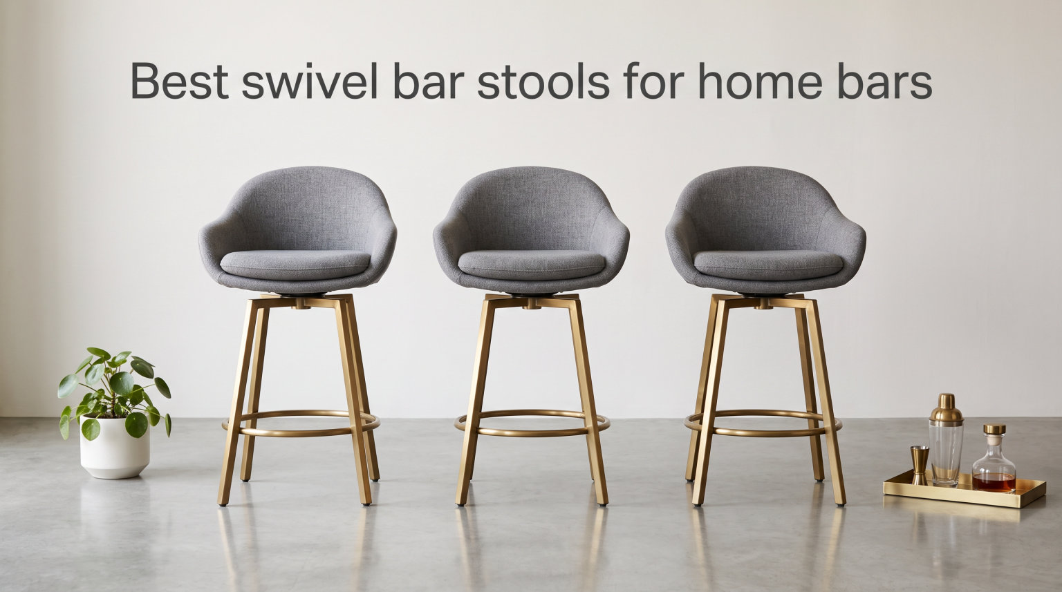 Best swivel bar stools for home bars
