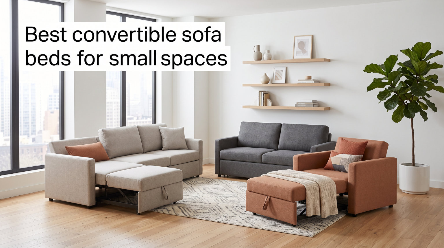 Best convertible sofa beds for small spaces