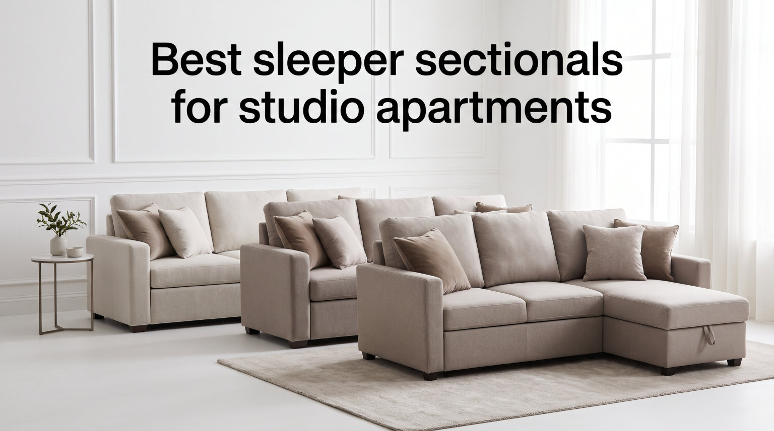 Best sleeper sectionals for studio apartments