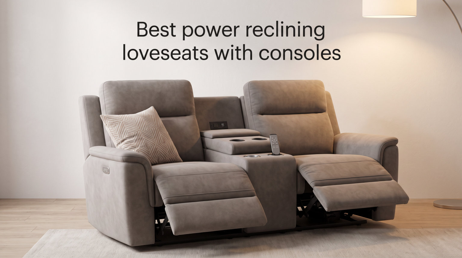 Best power reclining loveseats with consoles