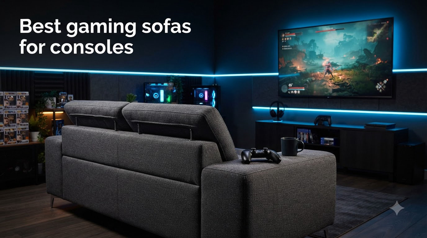Best gaming sofas for consoles