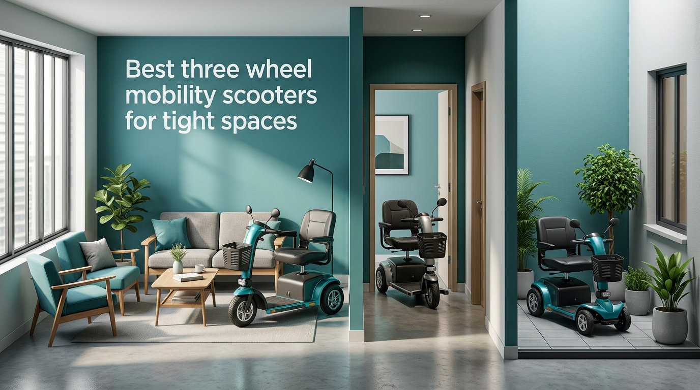 Best three wheel mobility scooters for tight spaces