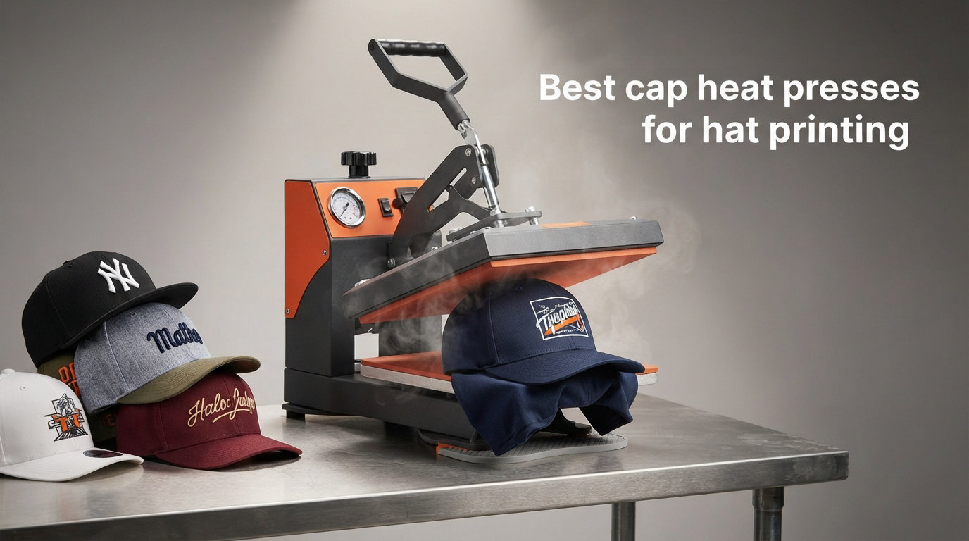 Best cap heat presses for hat printing