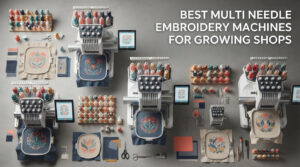 Best multi needle embroidery machines for growing shops