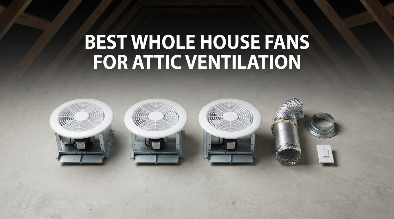 Best whole house fans for attic ventilation
