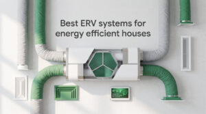 Best ERV systems for energy efficient houses