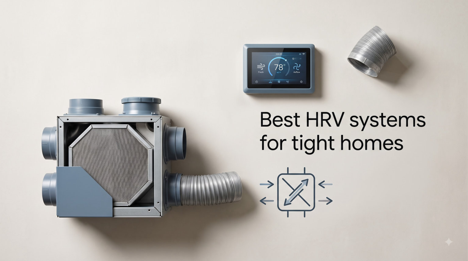 Best HRV systems for tight homes