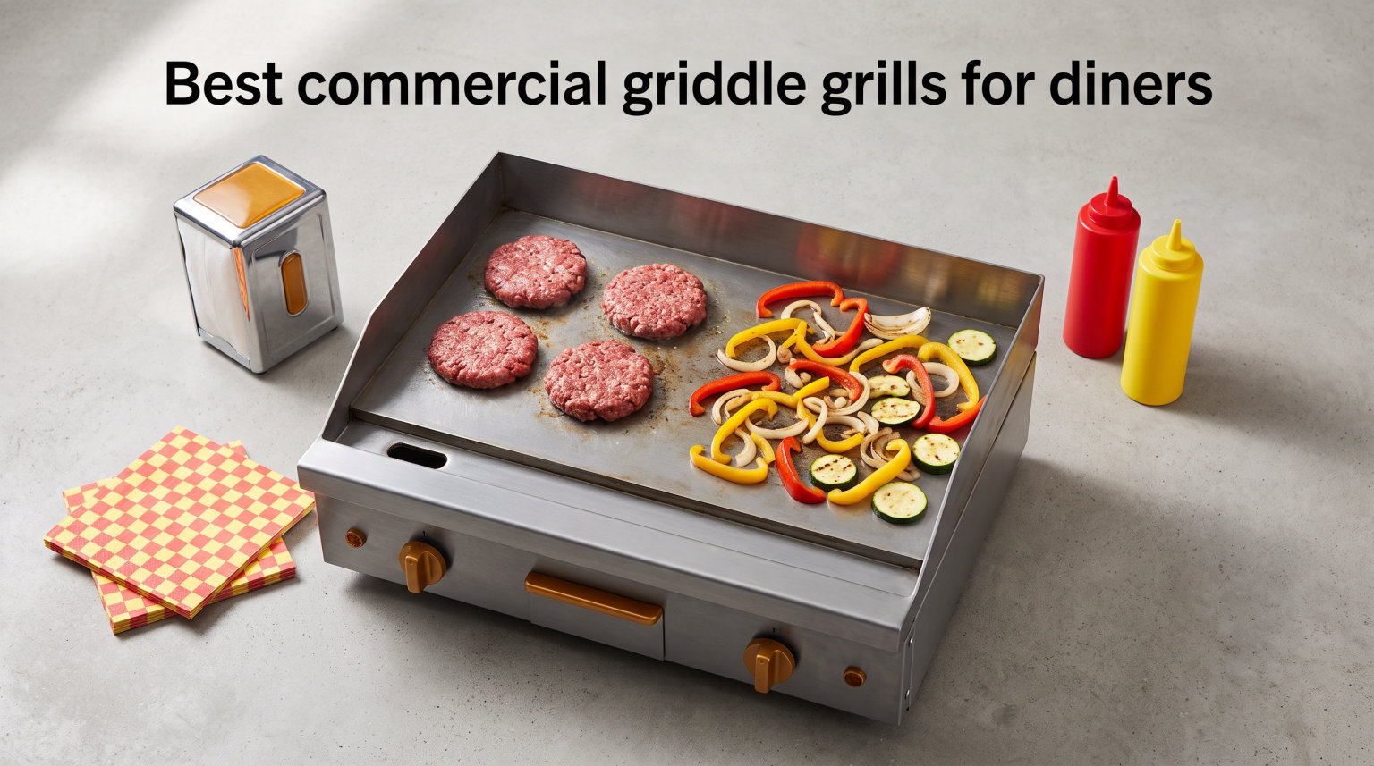 Best commercial griddle grills for diners