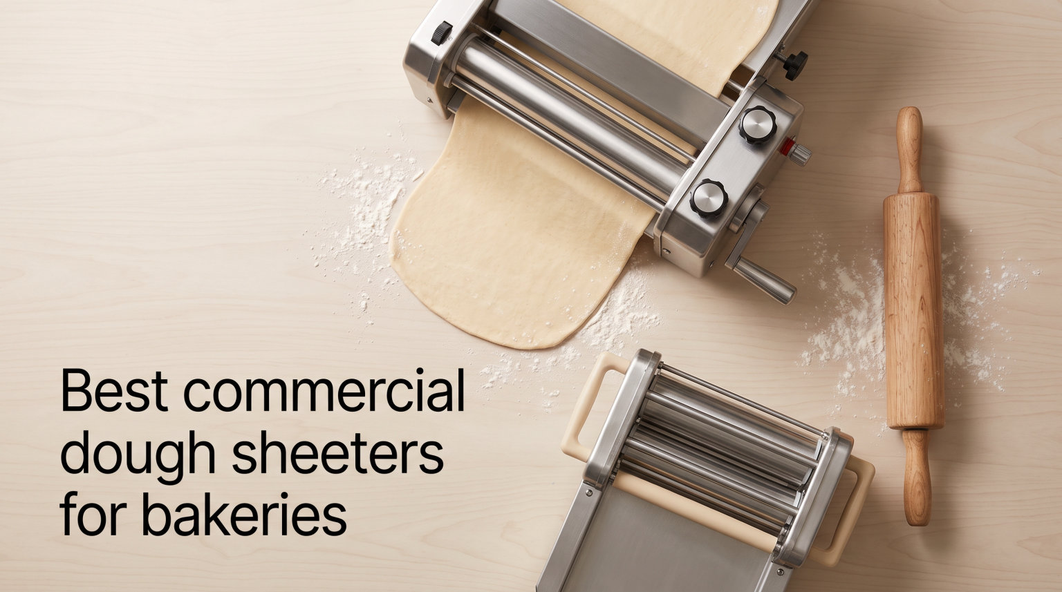 Best commercial dough sheeters for bakeries