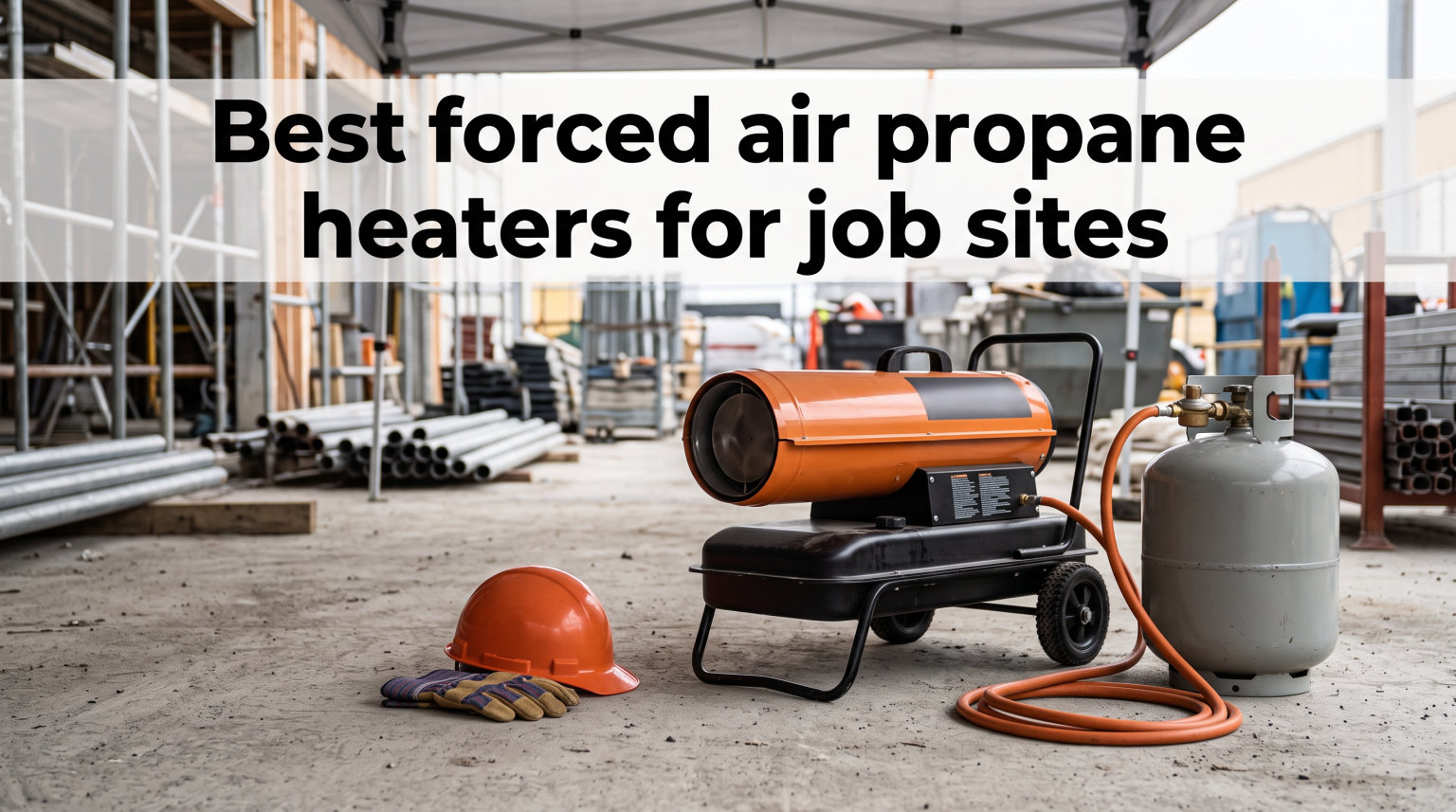 Best forced air propane heaters for job sites