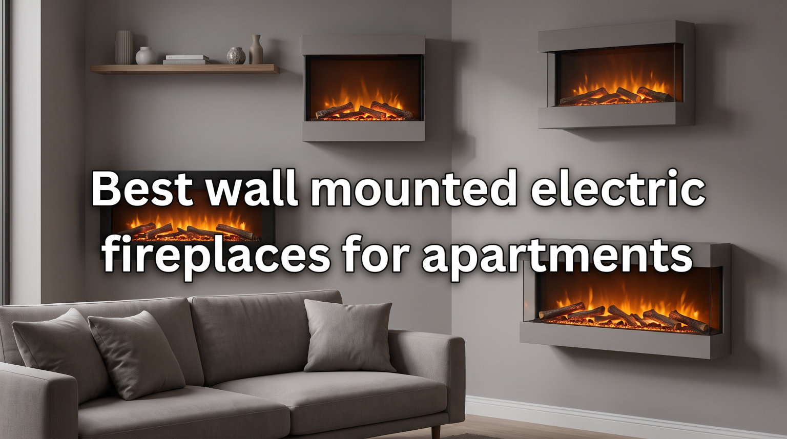 Best wall mounted electric fireplaces for apartments