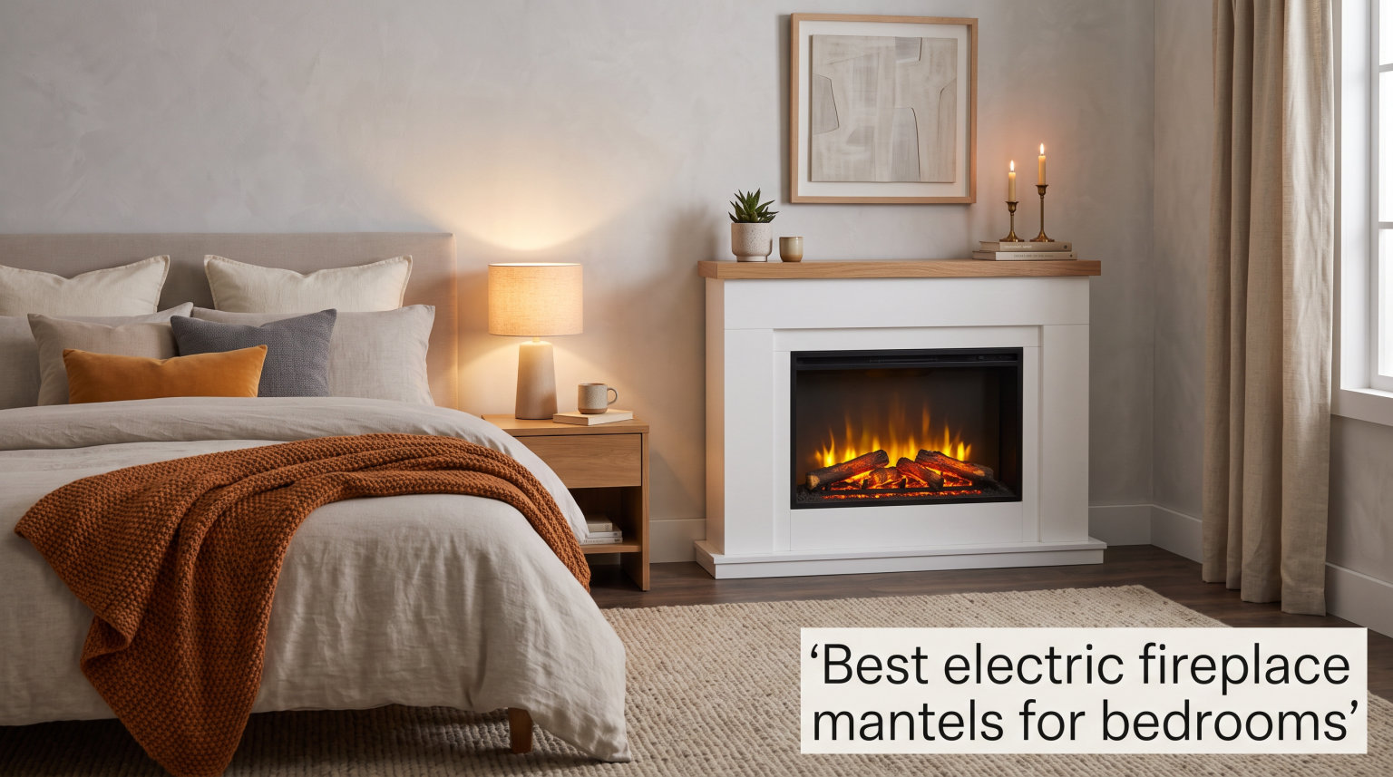 Best electric fireplace mantels for bedrooms