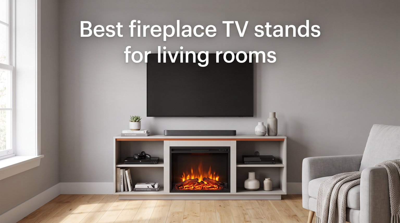 Best fireplace TV stands for living rooms