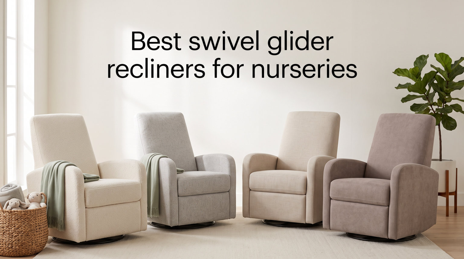 Best swivel glider recliners for nurseries