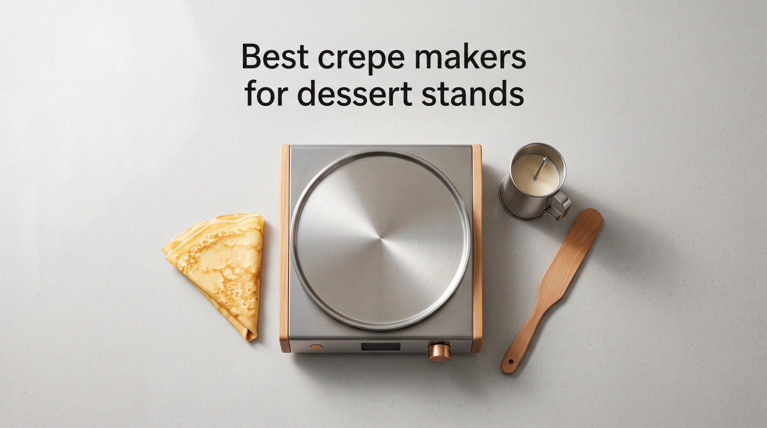 Best crepe makers for dessert stands