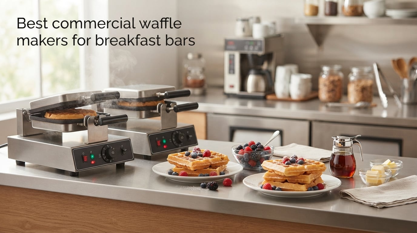 Best commercial waffle makers for breakfast bars