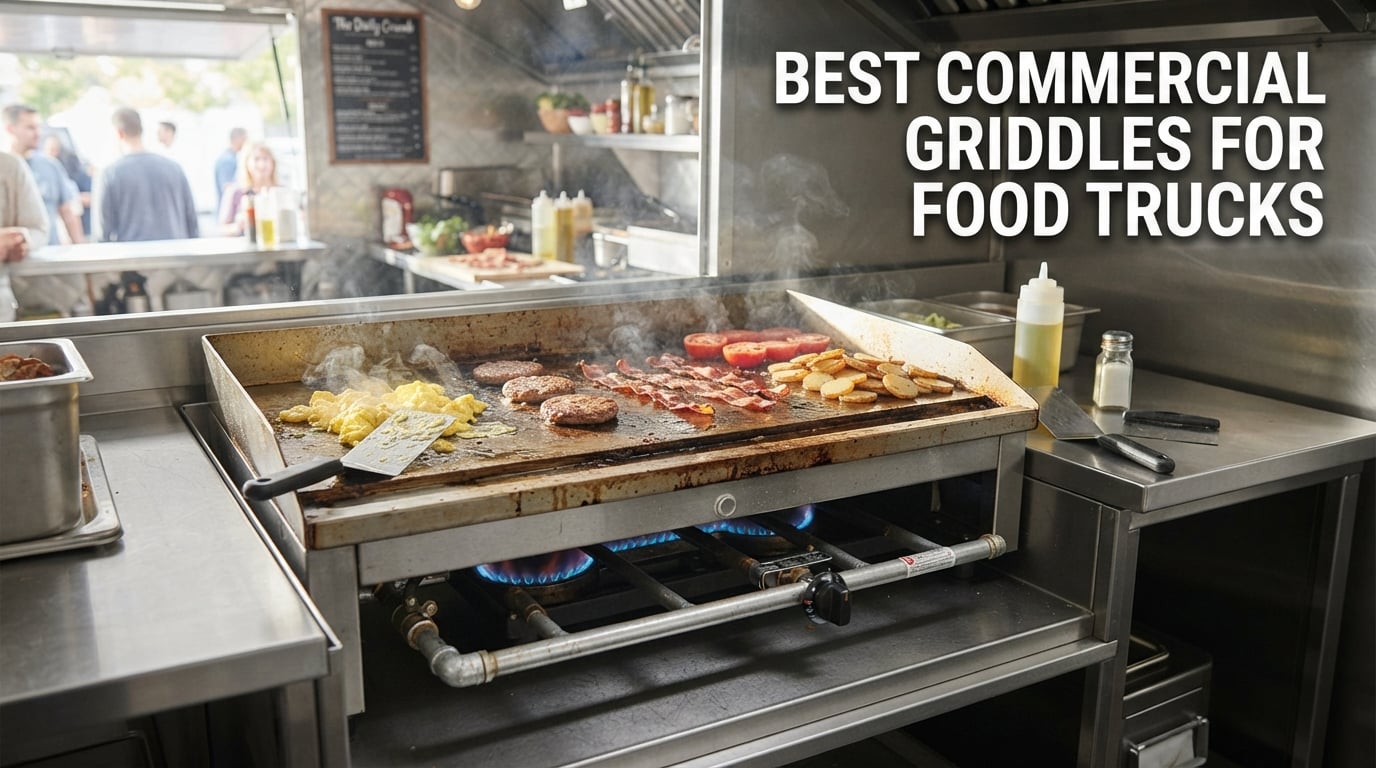 Best commercial griddles for food trucks