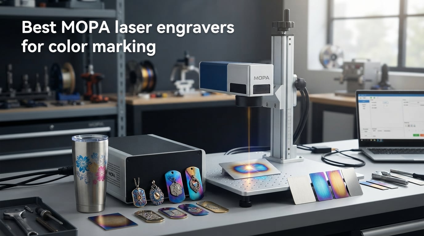 Best MOPA laser engravers for color marking