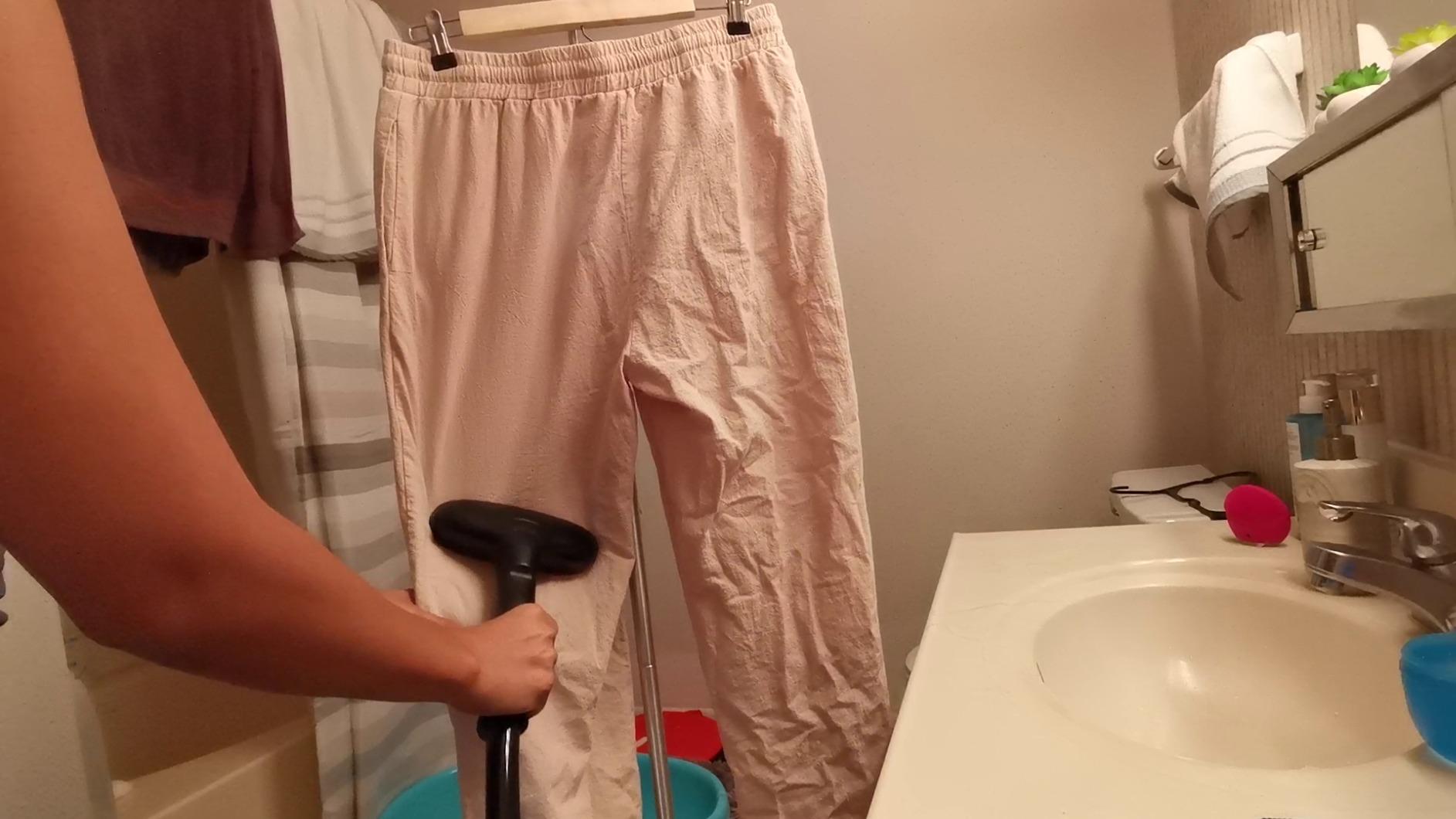 Jiffy Steamer J-2000 Jiffy Garment Steamer with Plastic Steam Head, 120 Volt, Beige customer photo 1