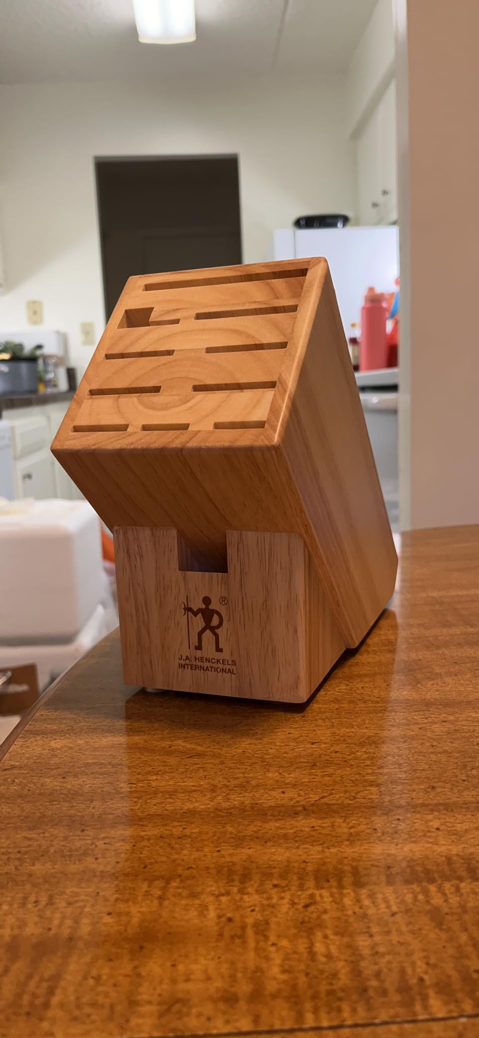 ZWILLING 20-Slot Super Knife Storage Block, Hardwood customer photo 1