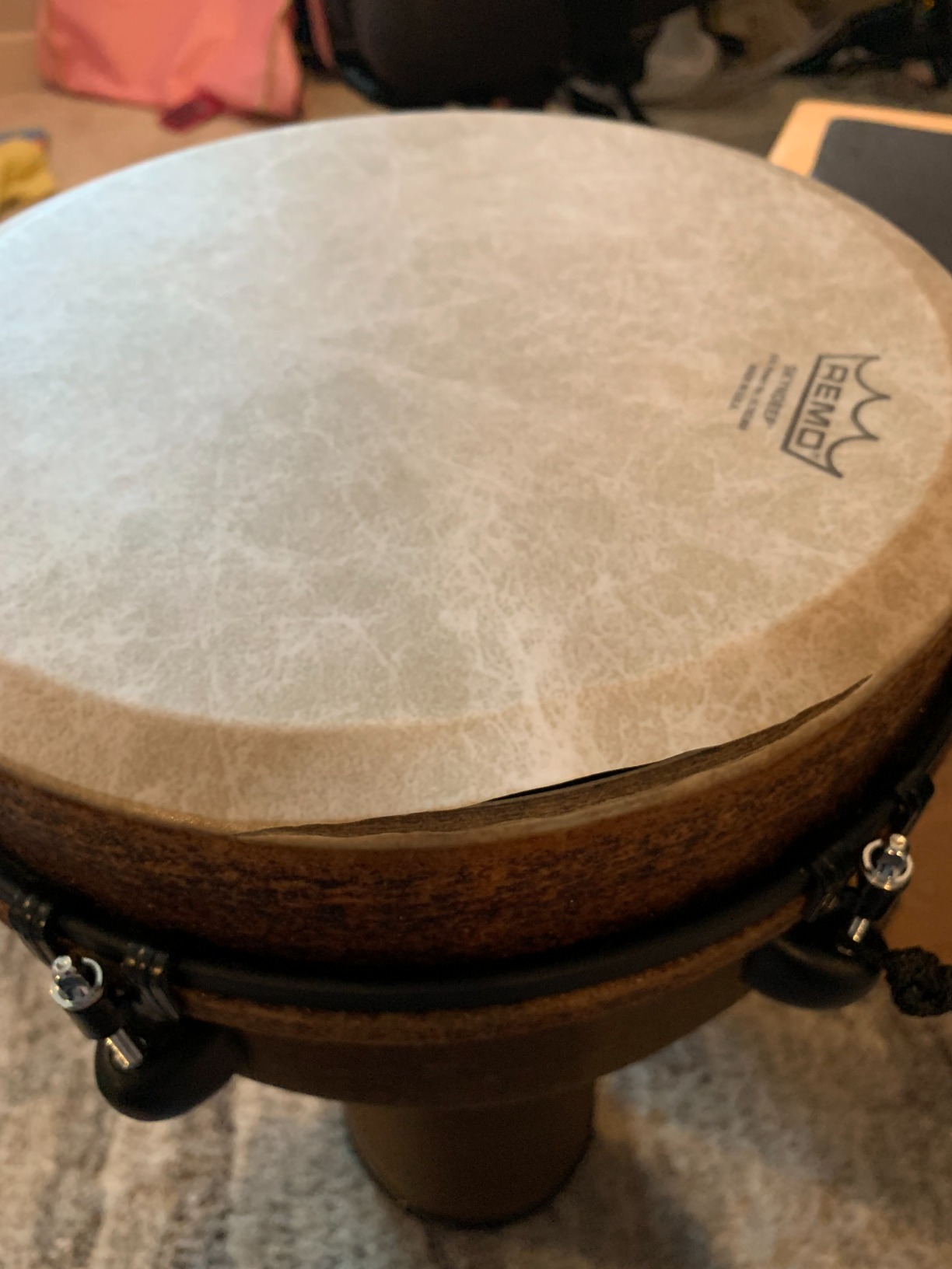 Remo DJ-0014-05 Mondo Djembe Drum - Earth, 14