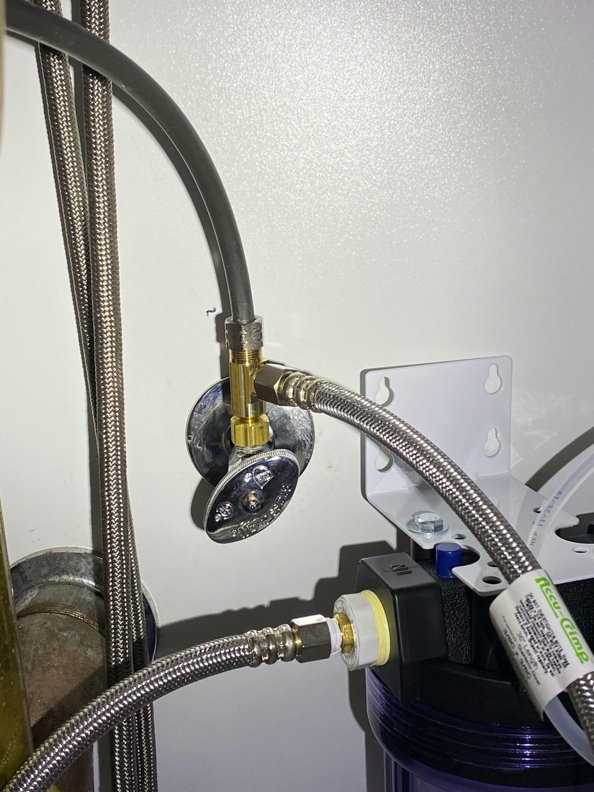 CuZn UC-200 Under Sink Water Filter, NSF/ANSI 42 & 372, 5-Year Filter Life | Reduces PFAs, PFOS, Lead, Chlorine, Improves Tap Water Taste, Inline Faucet Connection for Simple Installation customer photo 1