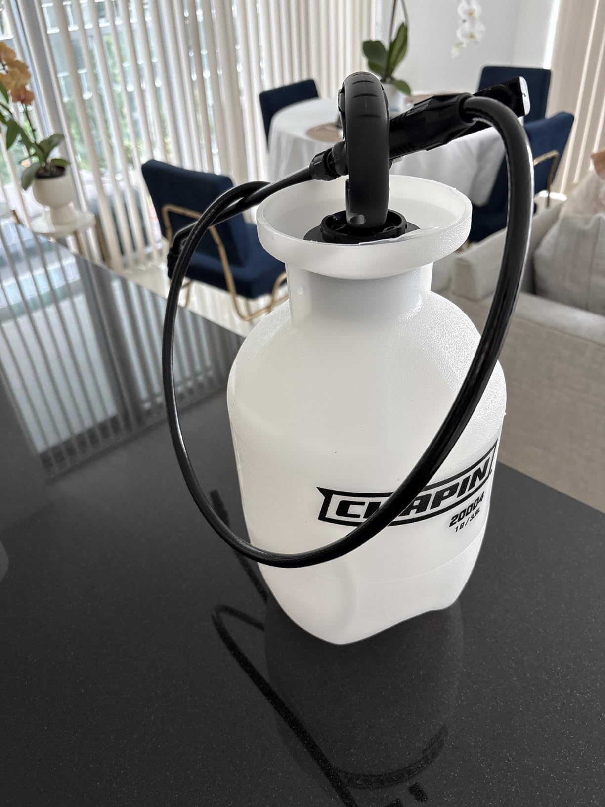 CHAPIN 1-Gallon Pump Sprayer, Easy Use for Home & Garden | Durable lightweight tank; ideal for weed control, plant care and cleaning with adjustable nozzle, long hose and easy pump customer photo 2